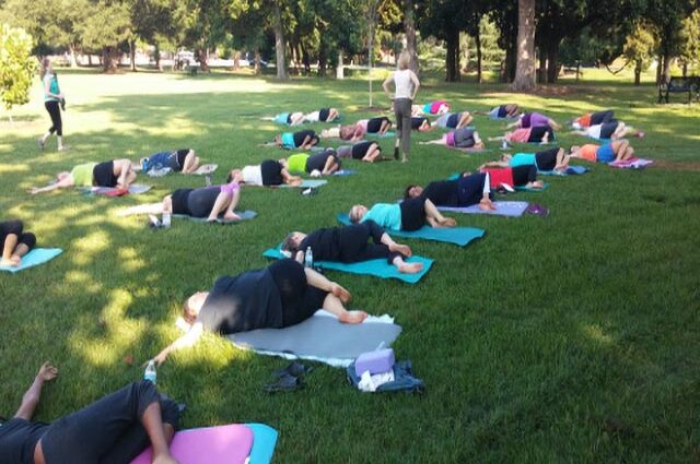 Yoga in The Park