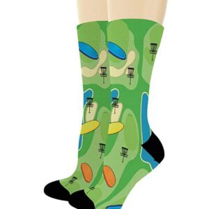 Lucky Disc Golf Crew Socks