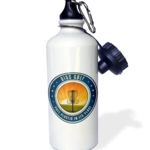 "Putt Plastic in Its Place" Sports Water Bottle