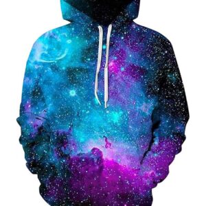 Galaxy Pullover Hooded Sweatshirt