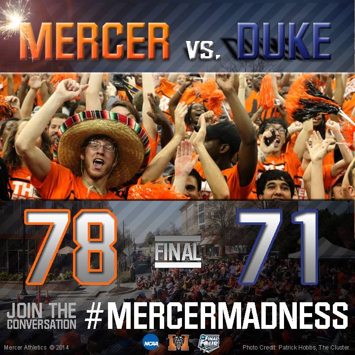 Mercer Bears Historic Upset of Duke