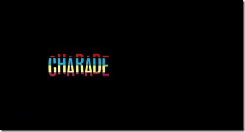 Charade Title Screen